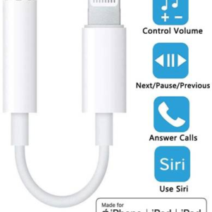 Lightning To Handsfree Jack Adapter For iPhone