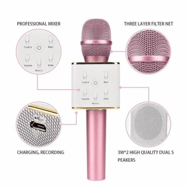 Wireless Microphone Q7 & Speaker
