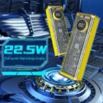 22w 20000mAh Fast Charging Transparent Power Bank
