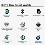 i9 Pro Max Smartwatch Features