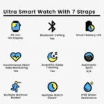 Ultra Smart Watch 7 In 1 In Pakistan