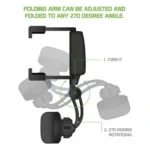 H2 Car Rear View Mirror Phone Holder In Pakistan
