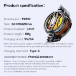 Memo CX07 Cooling Fan In Pakistan