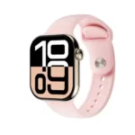Series 10 Apple Logo Smart Watch Pink