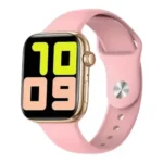 Series 10 Apple Logo Smartwatch Pink