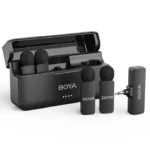 Boya 4-Channel Mini Wireless Microphone In Pakistan