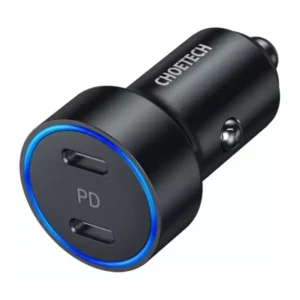 CHOETECH Dual Port 40W Car PD Adapter