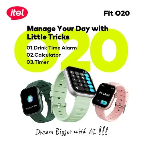Itel Smart Watch Fit O20 In Pakistan Itel Smart Watch Fit O20 In Pakistan