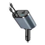 Retractable Tangle Free Car Charger In Pakistan