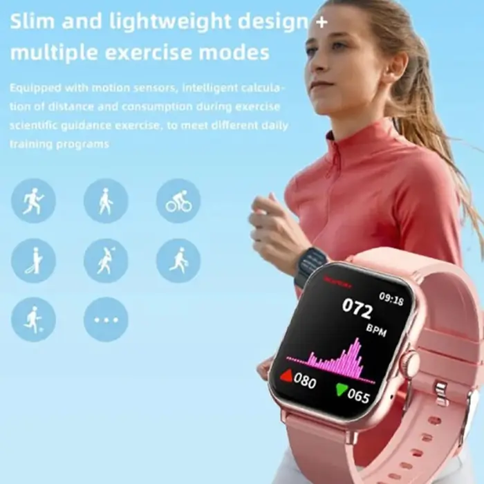 Women'S A58 Plus Smart Watch Health Fitness Tracker Compatible With Android And Iphone Women'S A58 Plus Smart Watch Health Fitness Tracker Compatible With Android And Iphone