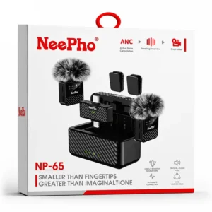Neepho Np-65 Wireless Microphone With Active Noise Cancellation