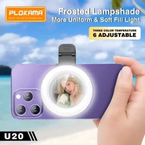 Plokama U20 Led Selfie Light Front View