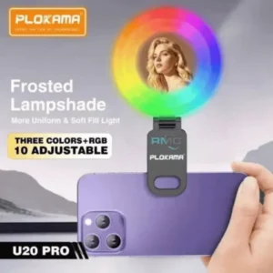 Plokama U20 Pro Rgb Ring Light Front View