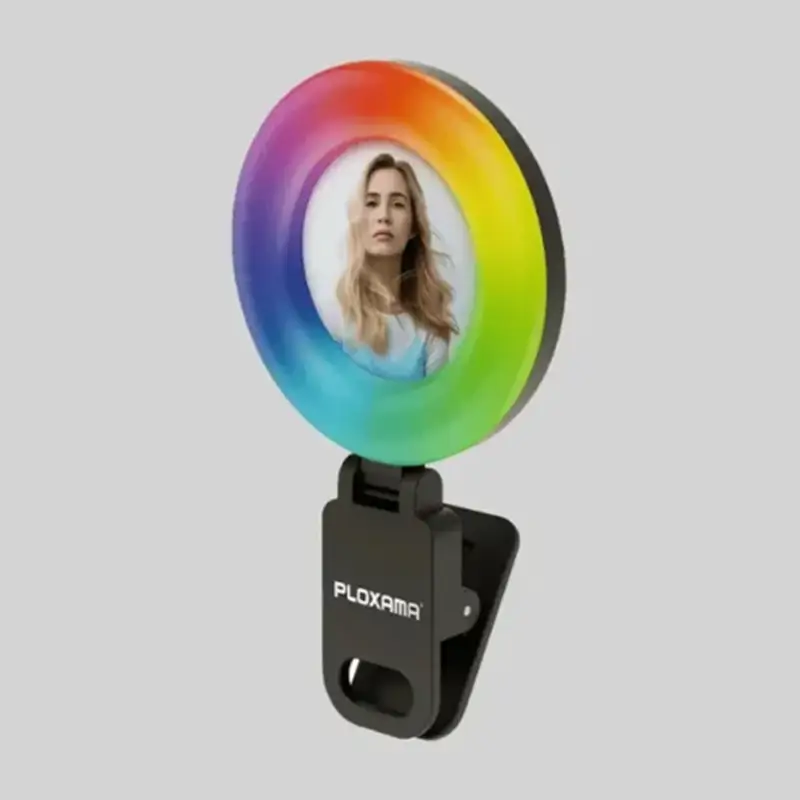 Plokama U20 Pro Built-In Mirror Plokama U20 Pro Ring Light With Built-In Mirror