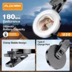 Plokama U20 Rechargeable Selfie Light