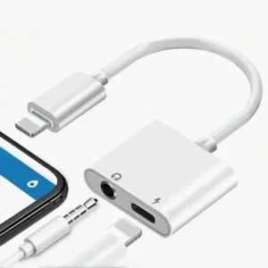 Lightning To Lightning And 3.5Mm Adapter Jh-026L
